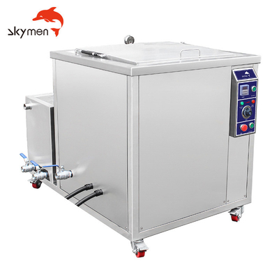 تمیز کننده التراسونیک صنعتی حرارتی 28KHz 360L 9KW SUS304 با سیستم فیلتر روغن