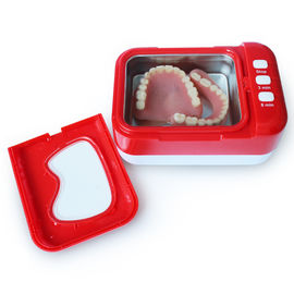 التراسونیک کوچک تمیز کننده قابل حمل کوچک، تمیز کننده التراسونیک دندانپزشکی CE Rohs