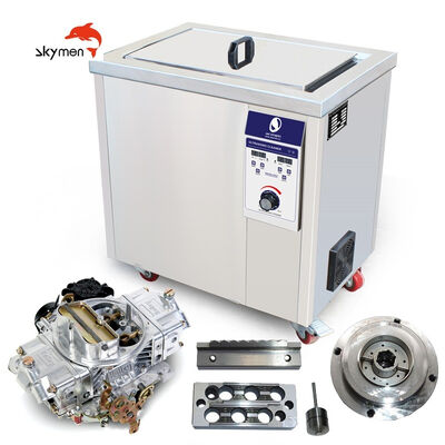 پاک کننده اولتراسونیک تک مخزن فولاد ضد زنگ Skymen Jp-180st با ظرفیت 53 لیتر برای تمیز کردن بلوک موتور و قطعات خودرو