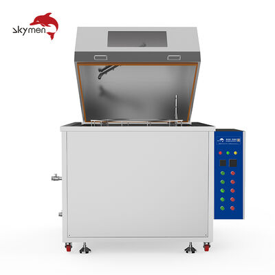 دستگاه تمیز کننده التراسونیک اسپری روتاری فشار بالا صنعتی برای چربی زدایی قطعات فلزی