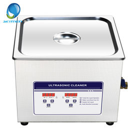 قطعات موتور Benchtop سونوگرافی تمیز کننده 240W 10L مخزن ظرفیت قابل تنظیم بخاری