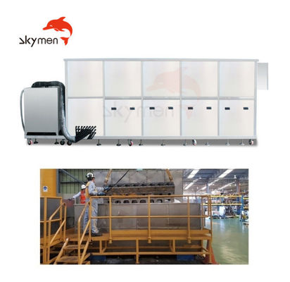 کیفیت  34.2KW Ultrasonic Cleaning Equipment For Turbo Blade Aerospace Component کارخانه