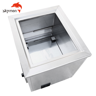 پاک کننده اولتراسونیک تک مخزن نیمه موج AC220V مخزن 2 میلی متری 53 لیتری