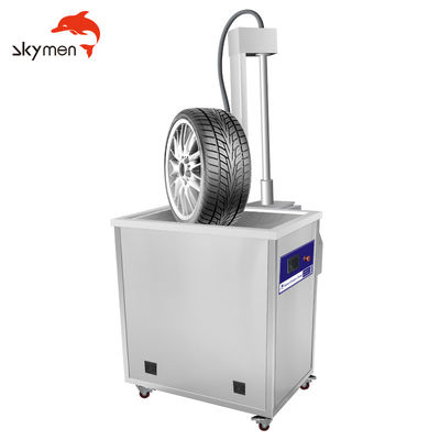 ماشین تمیز کردن چرخ تایر التراسونیک صنعتی برای تمیز کردن رینگ و لاستیک ماشین