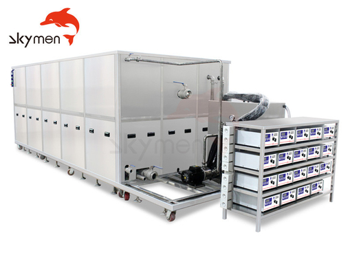 ماشین لباسشویی التراسونیک صنعتی 2500L SUS316 برای مبدل حرارتی