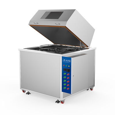 دستگاه تمیزکننده اولتراسونیک صنعتی با مخزن 40 لیتری، 380 ولت برای چربی‌زدایی قطعات خودرو