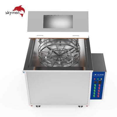 دستگاه تمیز کننده التراسونیک اسپری روتاری فشار بالا صنعتی برای چربی زدایی قطعات فلزی