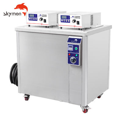 دستگاه تمیزکننده التراسونیک صنعتی Skymen 100L با توان 1800 وات و مخزن استیل ضد زنگ