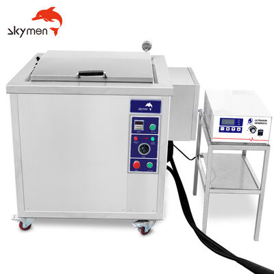 دستگاه تمیز کننده اولتراسونیک صنعتی Skymen 175L 2400W چین برای تمیز کردن قطعات بلوک موتور