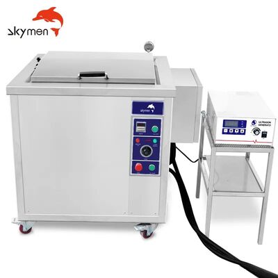 دستگاه تمیز کننده اولتراسونیک صنعتی Skymen 175L 2400W چین برای تمیز کردن قطعات بلوک موتور