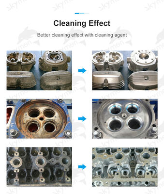 اسکیمن JP-120ST 38 لیتری پاک کننده اولتراسونیک صنعتی دیجیتال پرقدرت با مخزن استیل ضد زنگ برای فیلتر DPF مسدود شده
