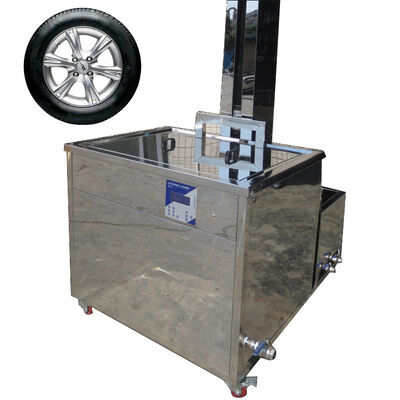 پاک کننده فوق صوتی اتوماتیک برای لاستیک با لیفت پنوماتیک آسان برای کار