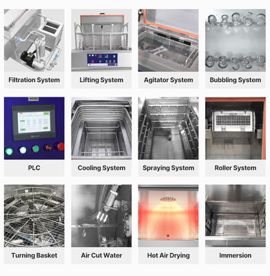 Dual Stage Ultrasonic Cleaning Machine with Roller for Efficient Industrial Cleaning