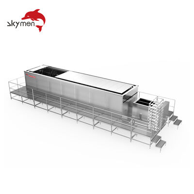 ماشین تمیز کردن فراصوتی با ظرفیت بزرگ برای مبادلات گرما صنعتی، بسته های لوله و اجزای سنگین