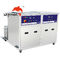 28 / 40KHz صنعتی سونوگرافی تمیز کننده 1000L بزرگ مخازن دوگانه 14400W برای دیگ بخار / پمپ