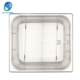 ابزار دندان Benchtop سونوگرافی تمیز کننده 10L ظرف مخزن 240 وات 1 سال گارانتی