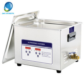 ابزار دندان Benchtop سونوگرافی تمیز کننده 10L ظرف مخزن 240 وات 1 سال گارانتی