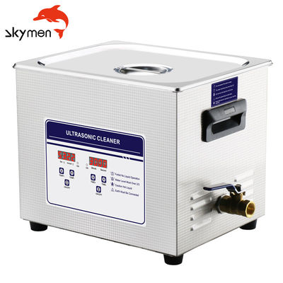 تمیز کننده اولتراسونیک Benchtop 15L 360W برای ظرف شیشه ای قطره چکان
