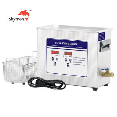 سکه های دندان مصنوعی 200W Heating 6.5L Digital Ultrasonic Cleaner