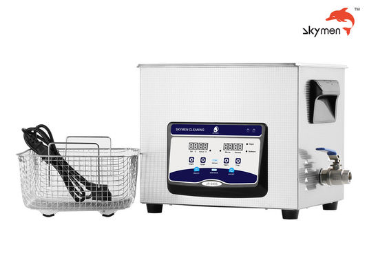 حمام التراسونیک Skymen برای قطعات Vape با بخاری 200 وات و سبد 2.85 گالن