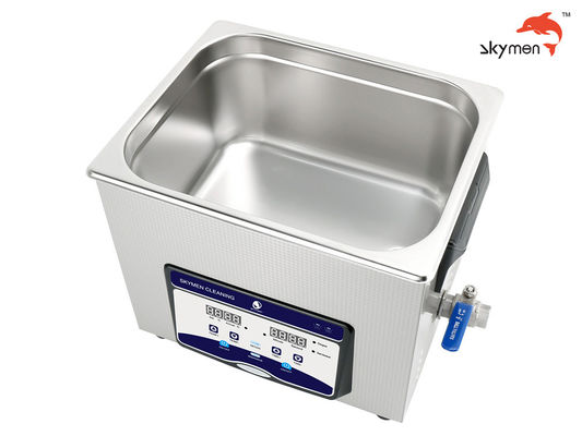 پاک کننده التراسونیک 10L برای موچین ابرو در سالن زیبایی با قدرت گرمایش 200 وات