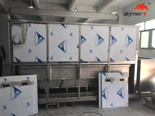 32400W 5500L ماشین لباسشویی التراسونیک برای لوله های فولادی کربن