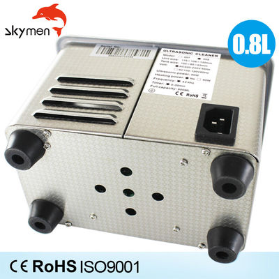 تمیز کننده اولتراسونیک طلا و جواهر SUS304 800ml 35W با سبد