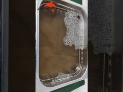 پاک کننده اولتراسونیک Skymen برای تمیز کردن پیچ، زدودن زنگ 15 لیتر، کنترل مکانیکی