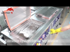 تایمر قابل تنظیم صنعتی التراسونیک پاک کننده 360L 3600W برای پین ها / پانچ های اجکتور