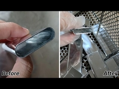 تمیز کردن چندین پوسته سیگار الکترونیکی با دستگاه تمیزکننده اولتراسونیک صنعتی Skymen